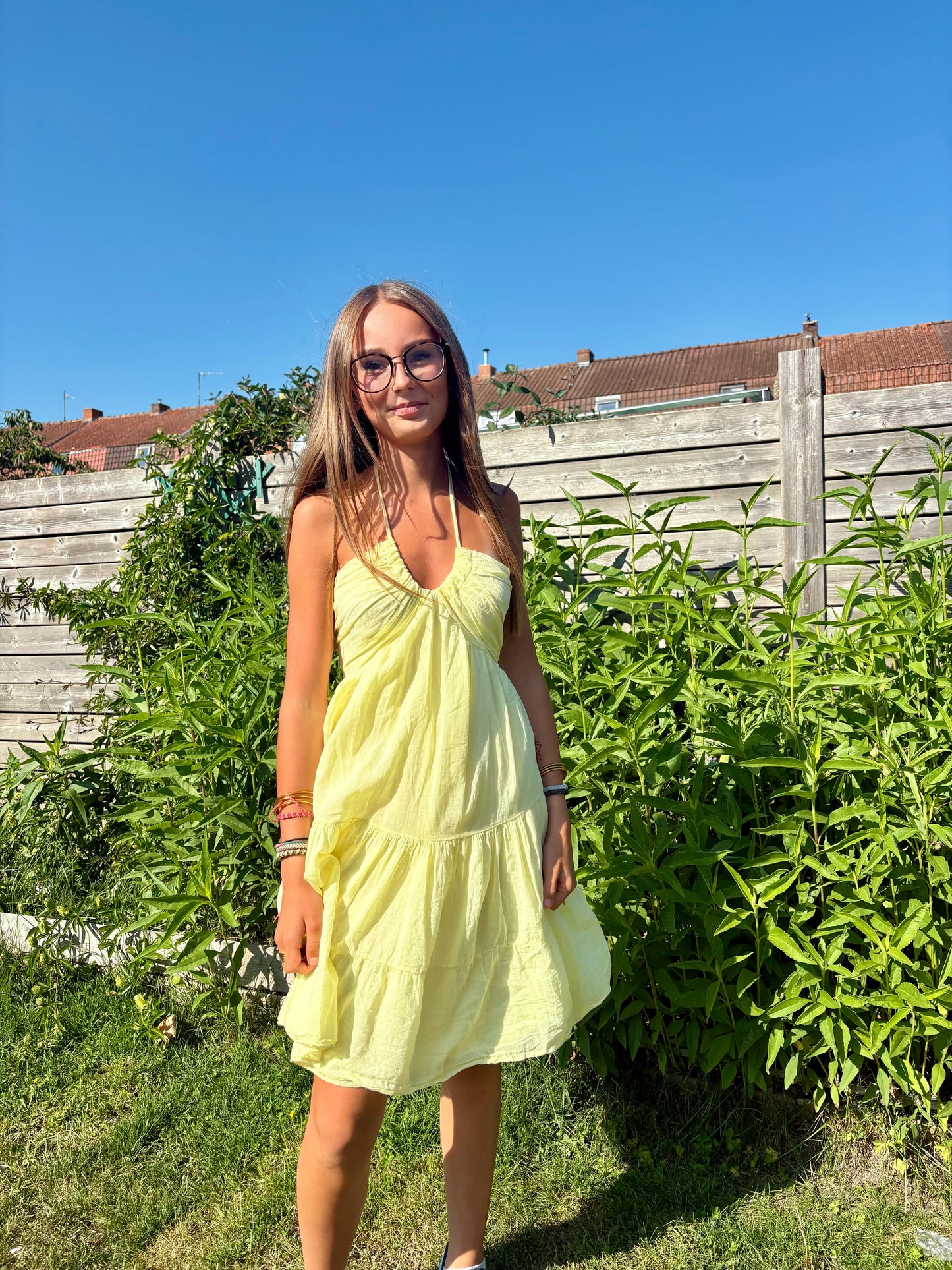 Robe jaune
