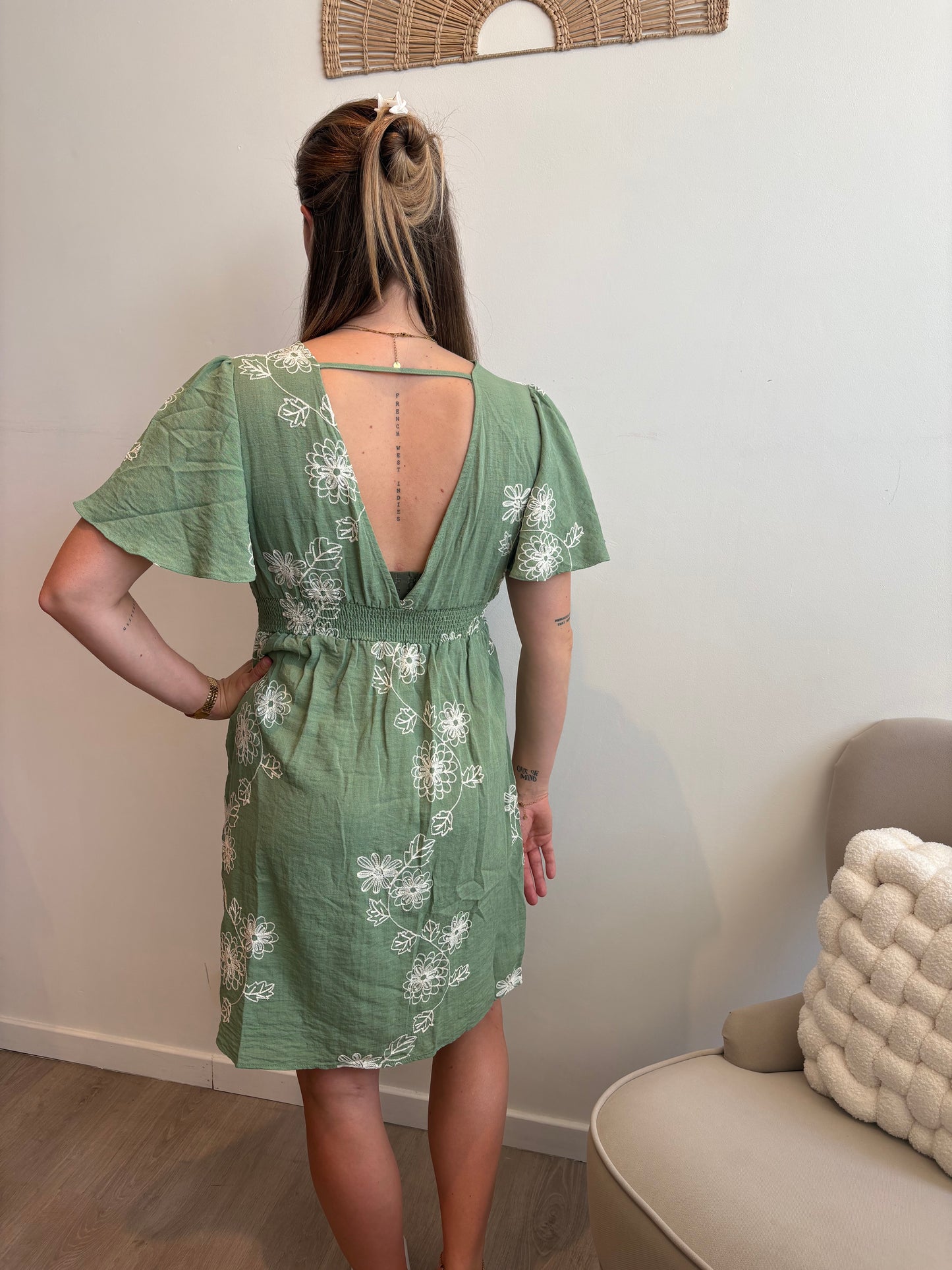 Robe verte