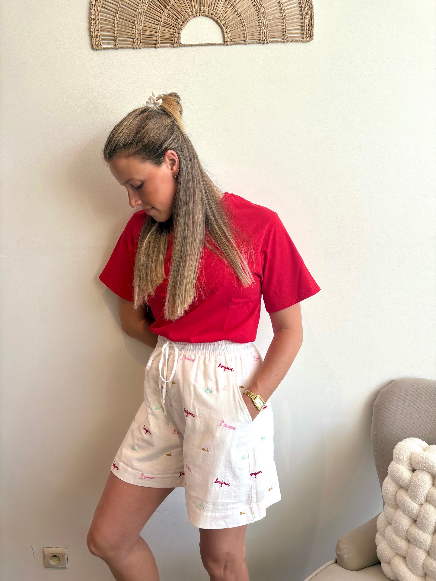 T-shirt rouge