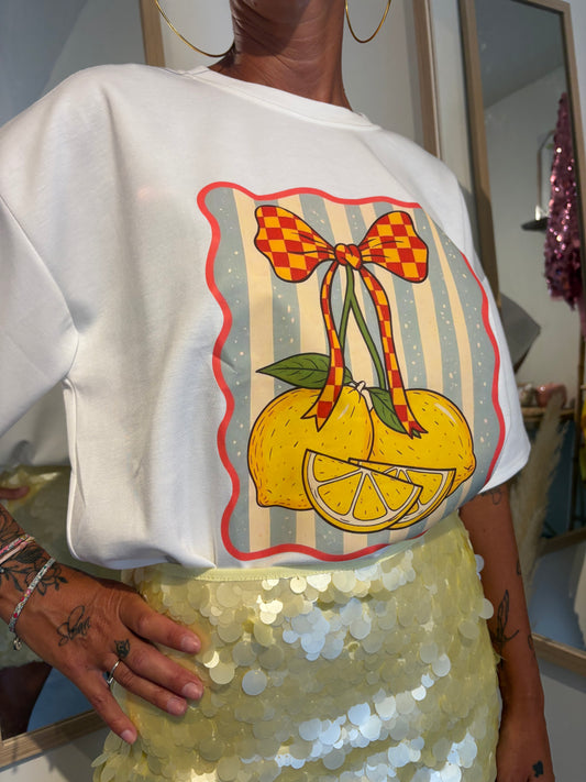 T-shirt citron