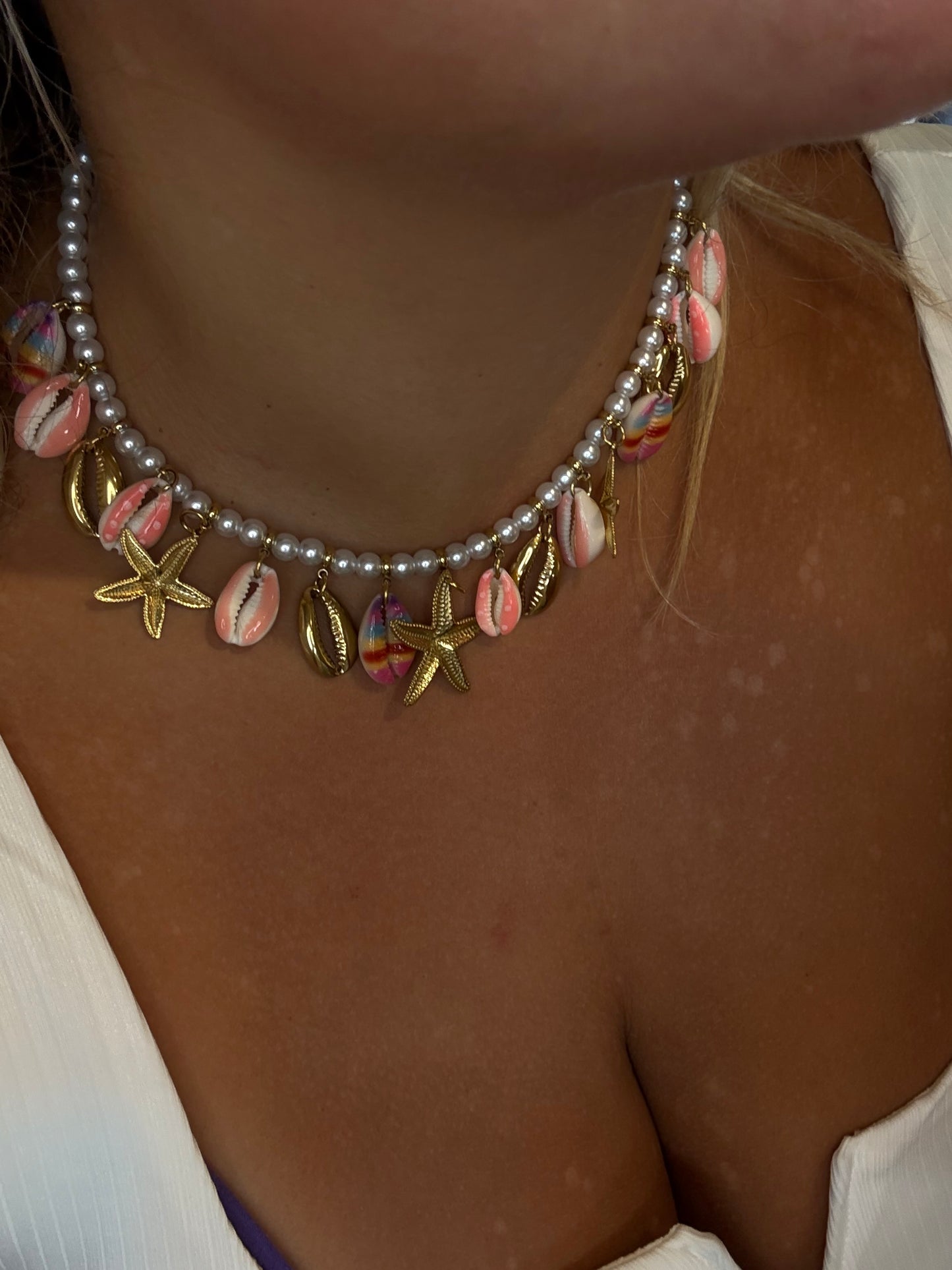 Collier coquillages