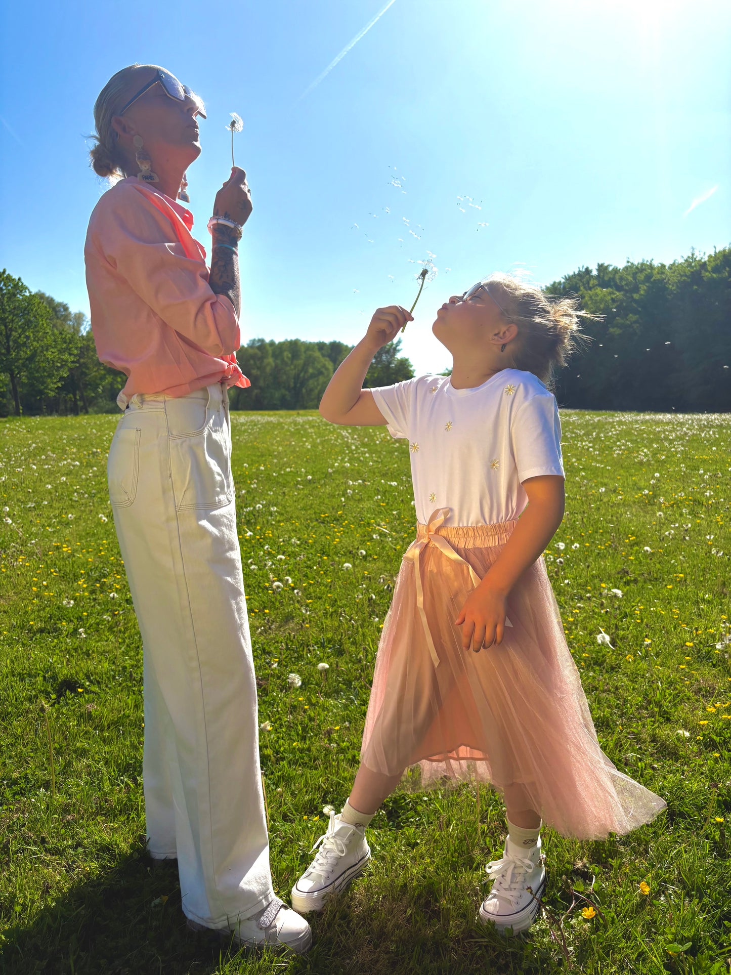 Chemise rose