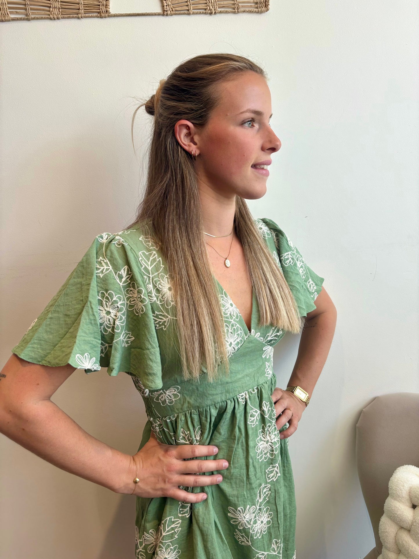 Robe verte