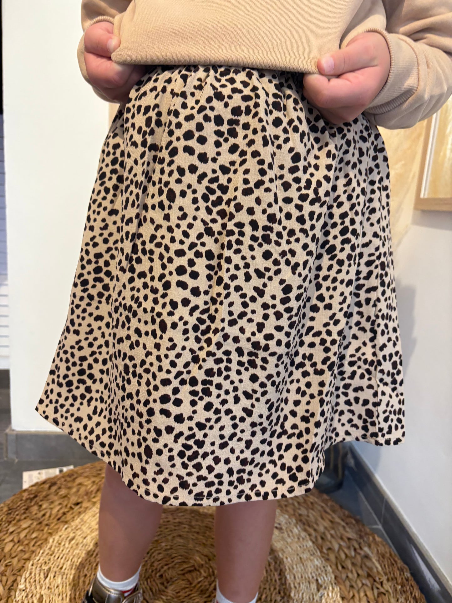 Jupe léopard
