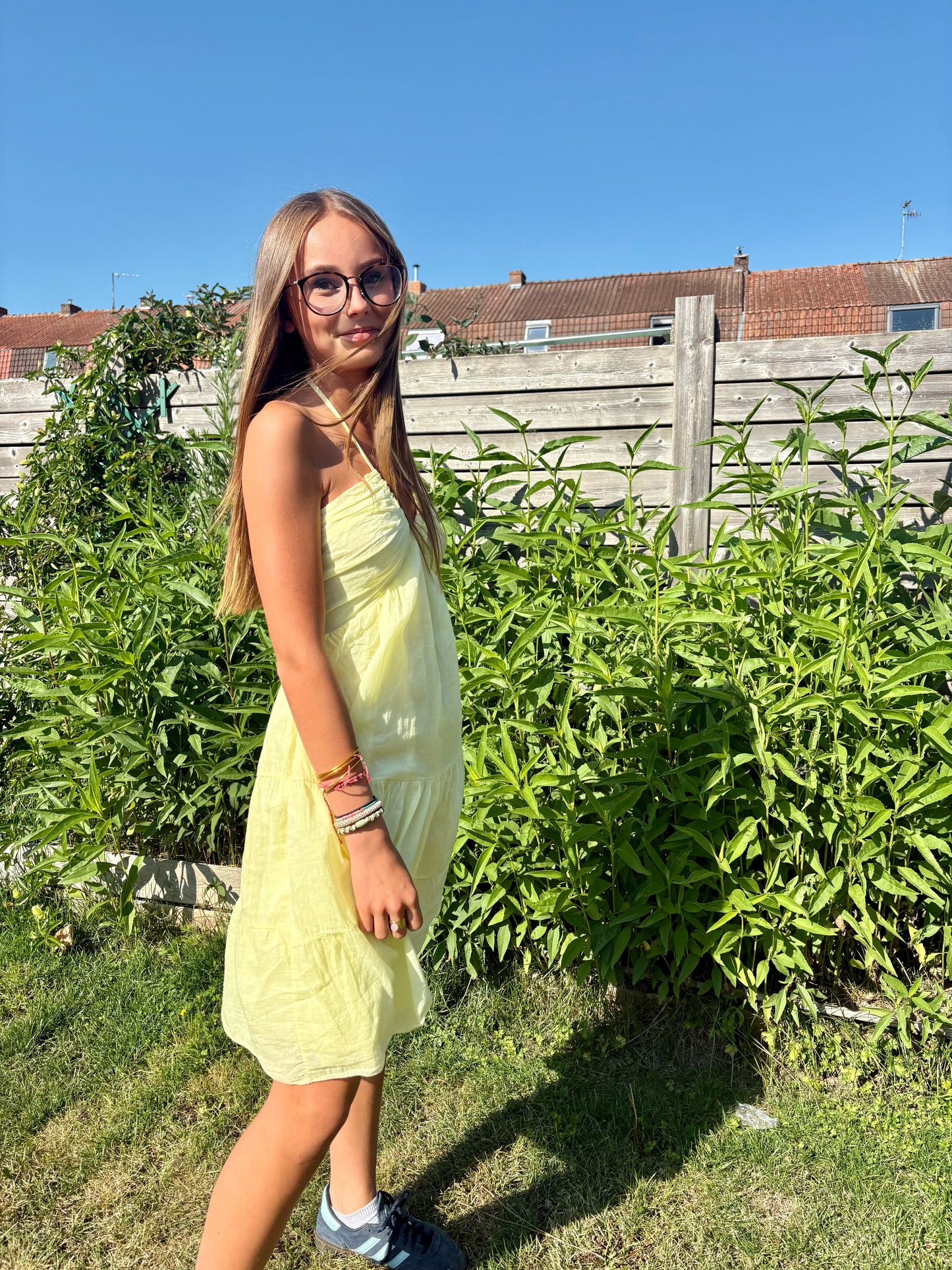 Robe jaune