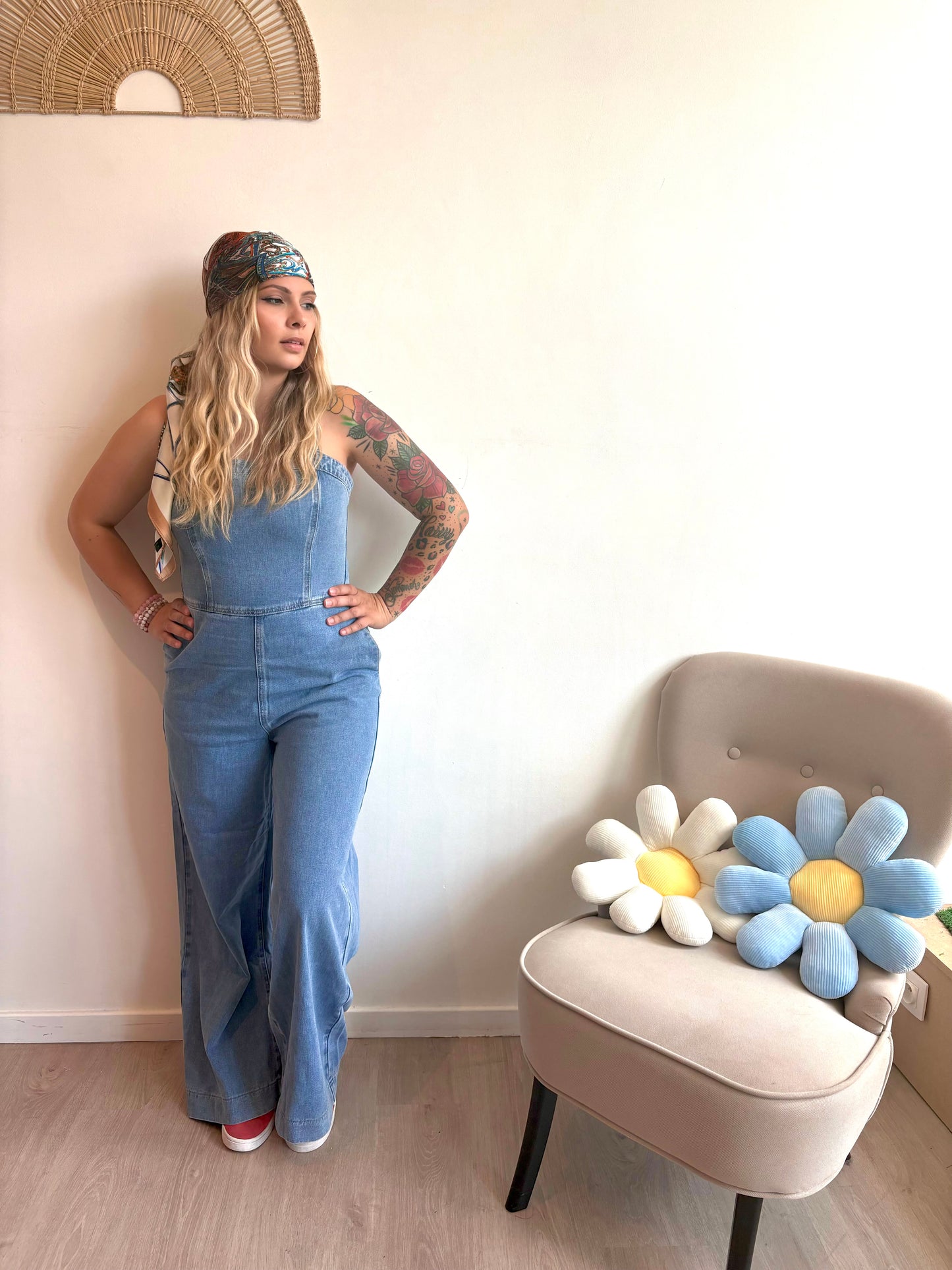 Combinaison en jeans