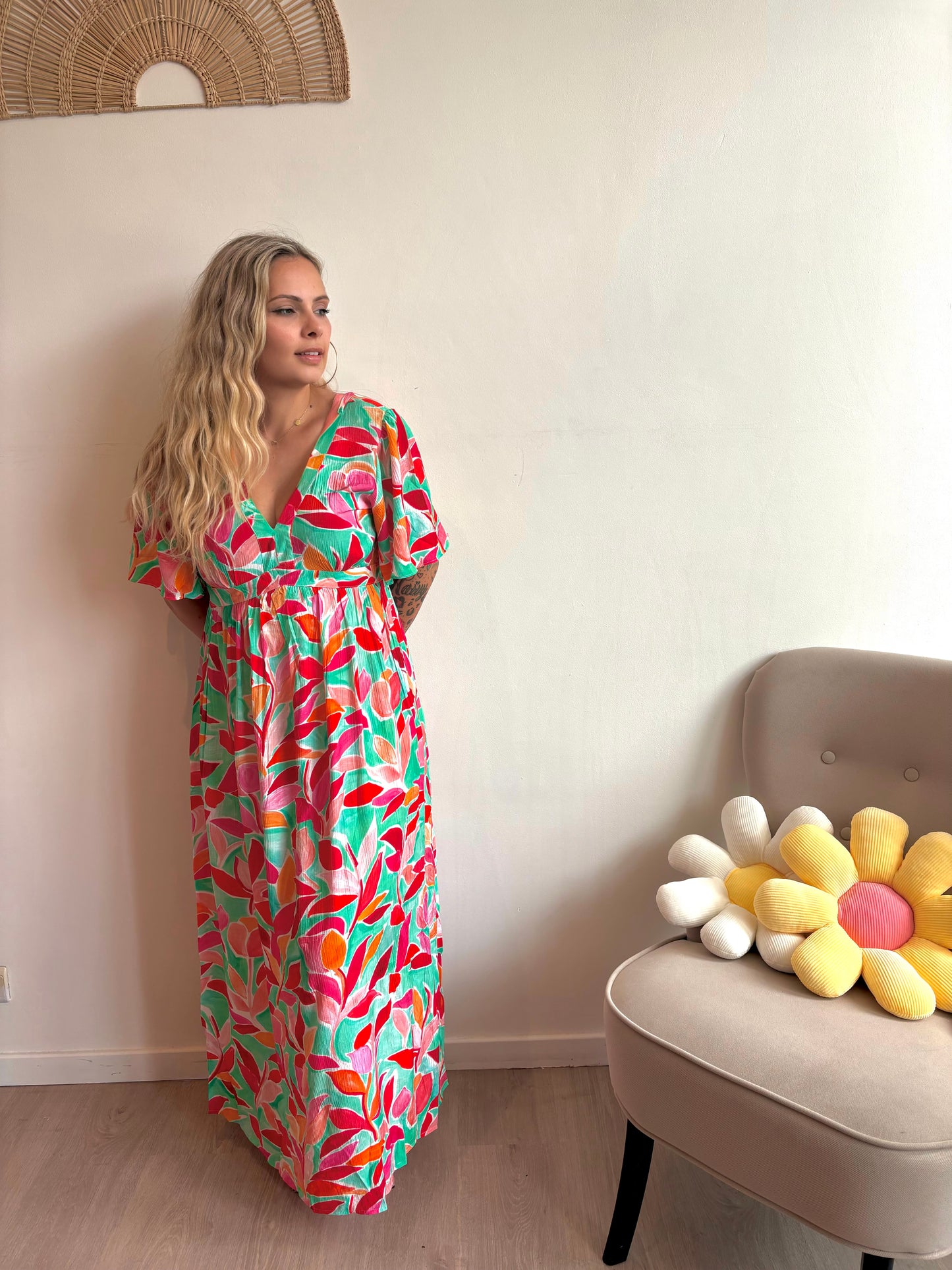Robe colorée