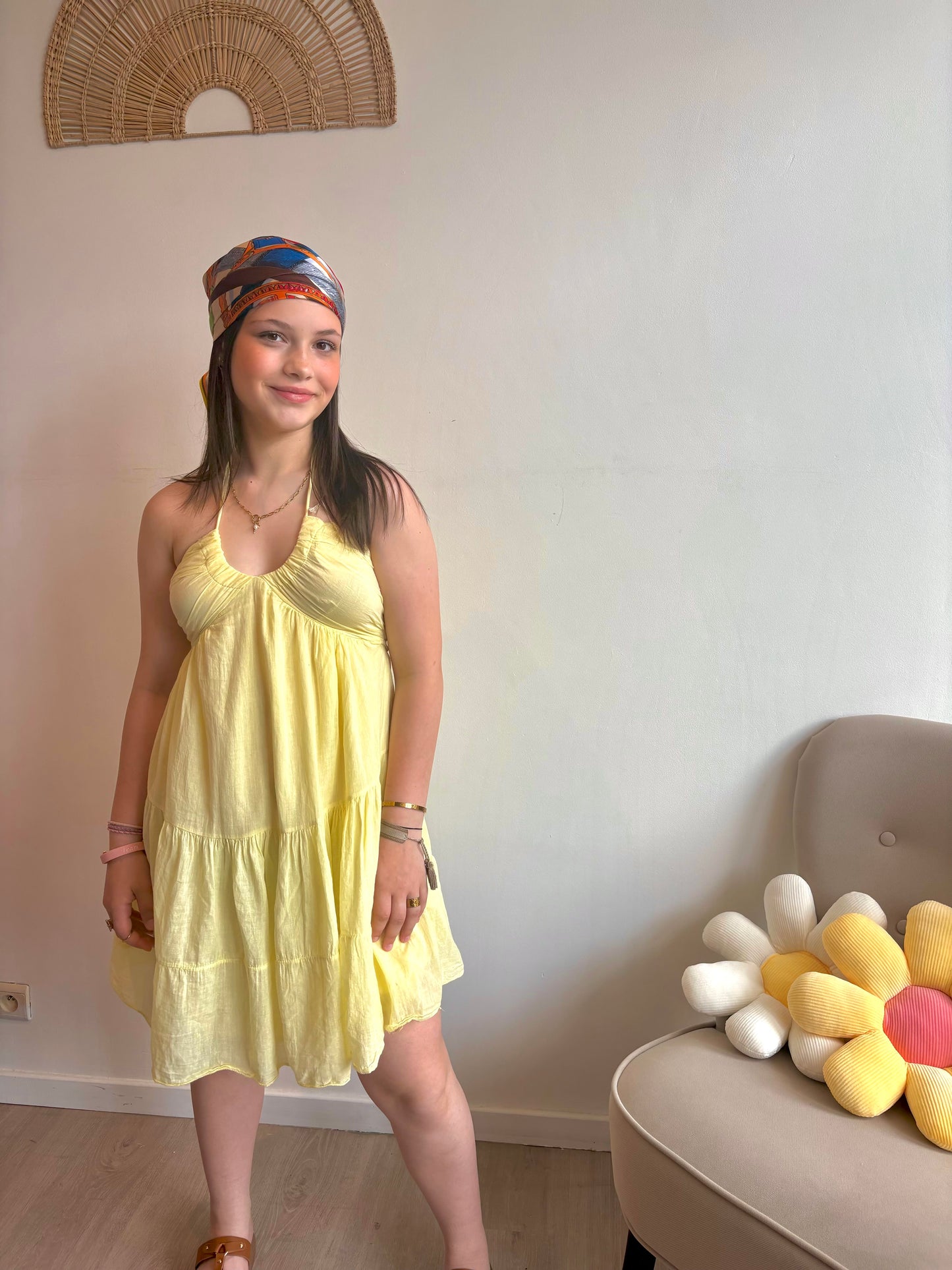 Robe jaune