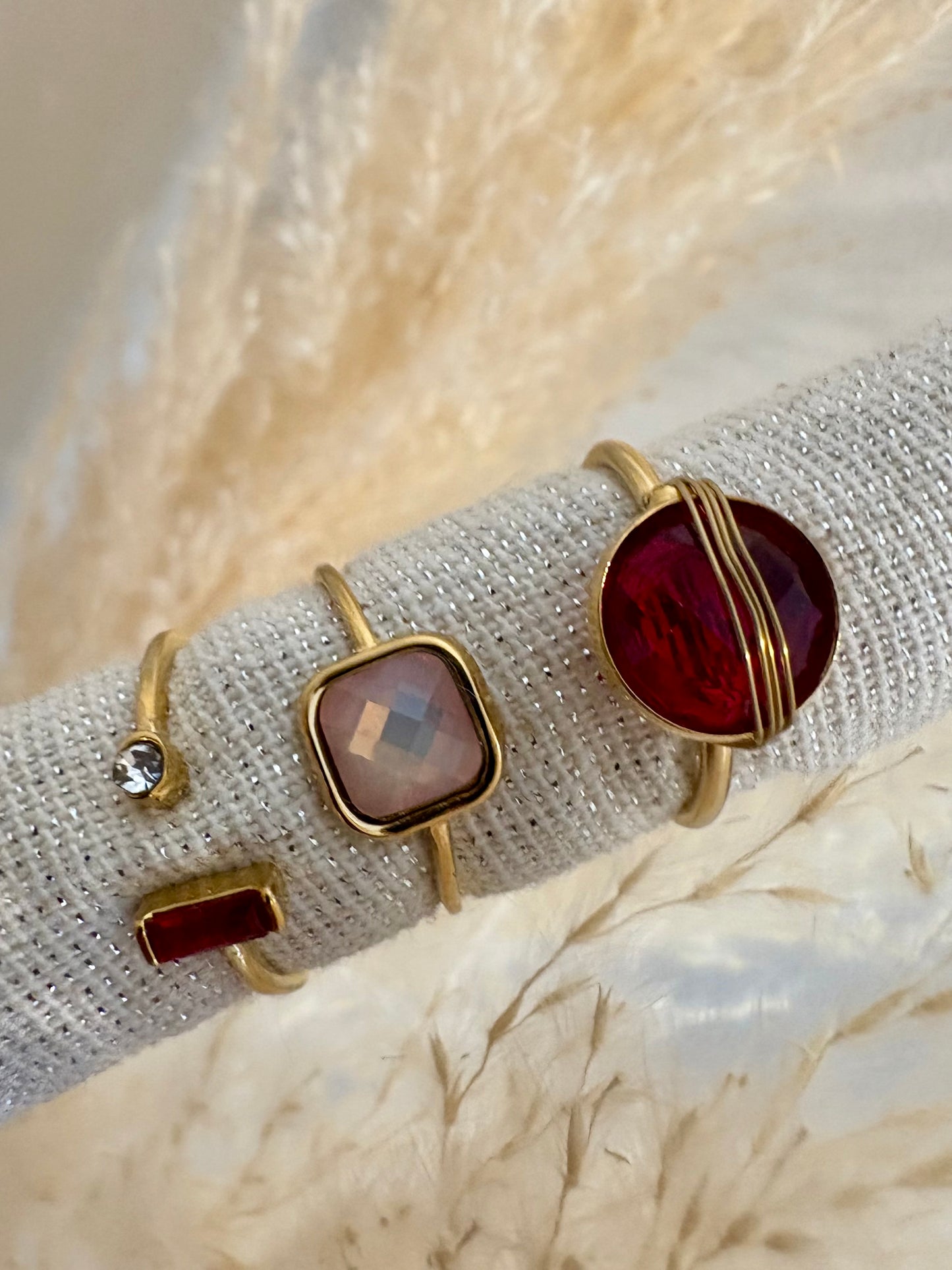 Bague pierre