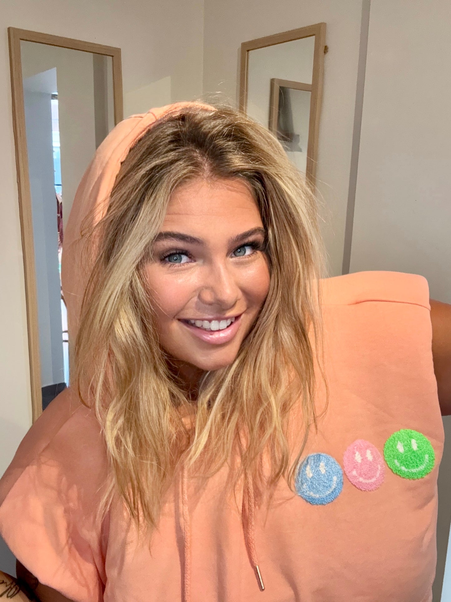 Sweat smile