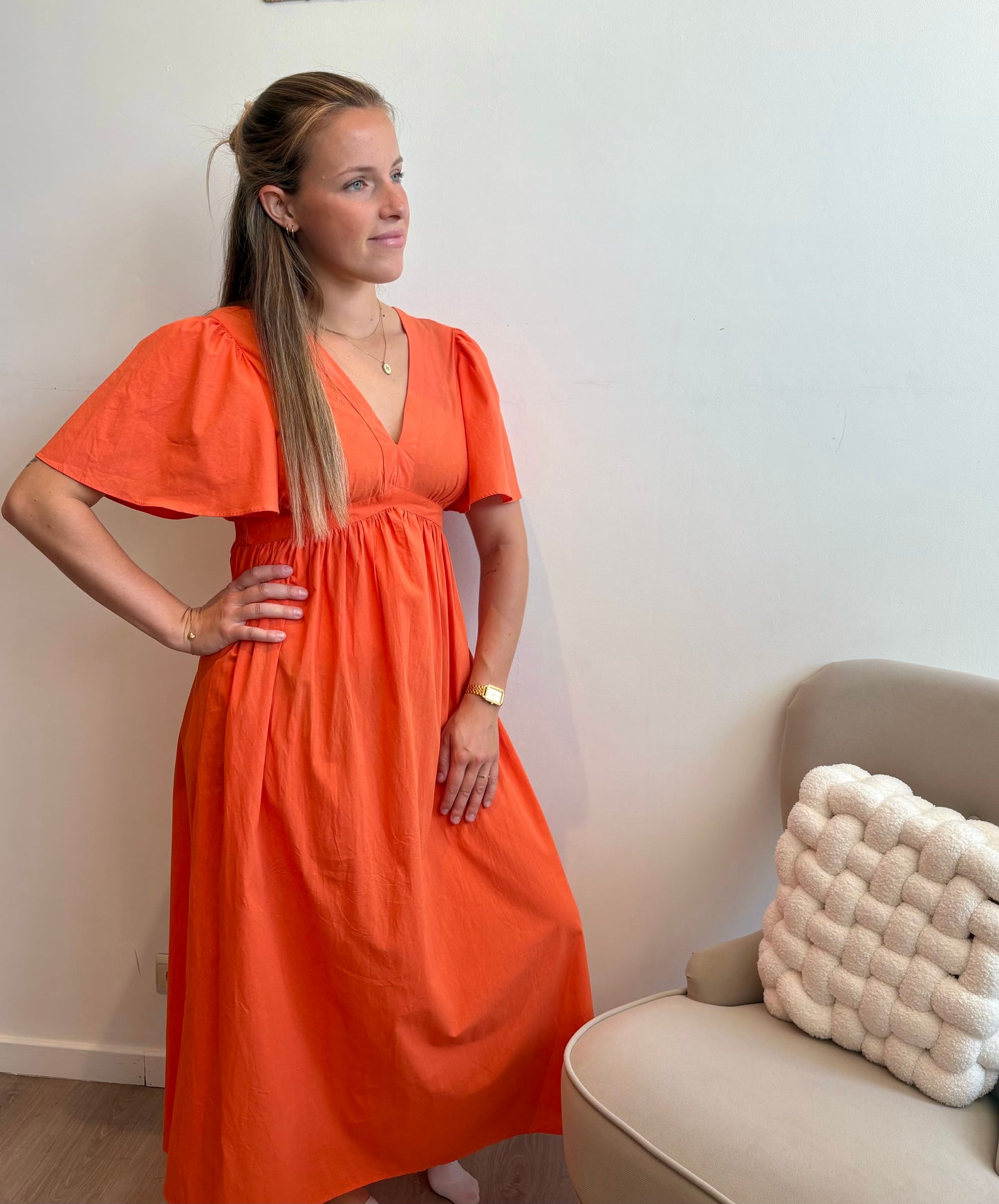 Robe orange