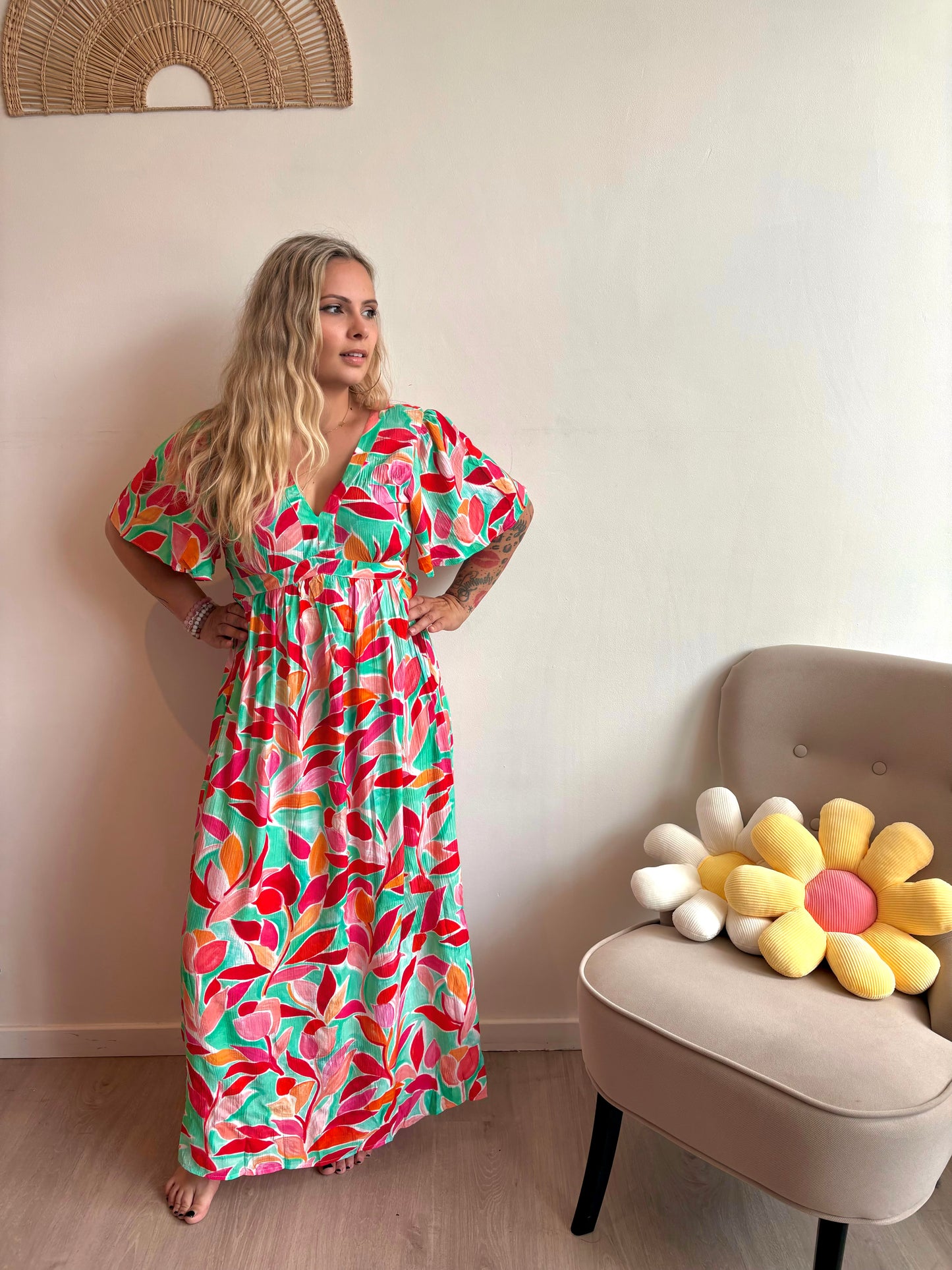 Robe colorée