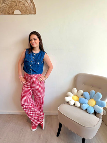Pantalon Vichy