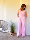 Combinaison pantalon ceinturée