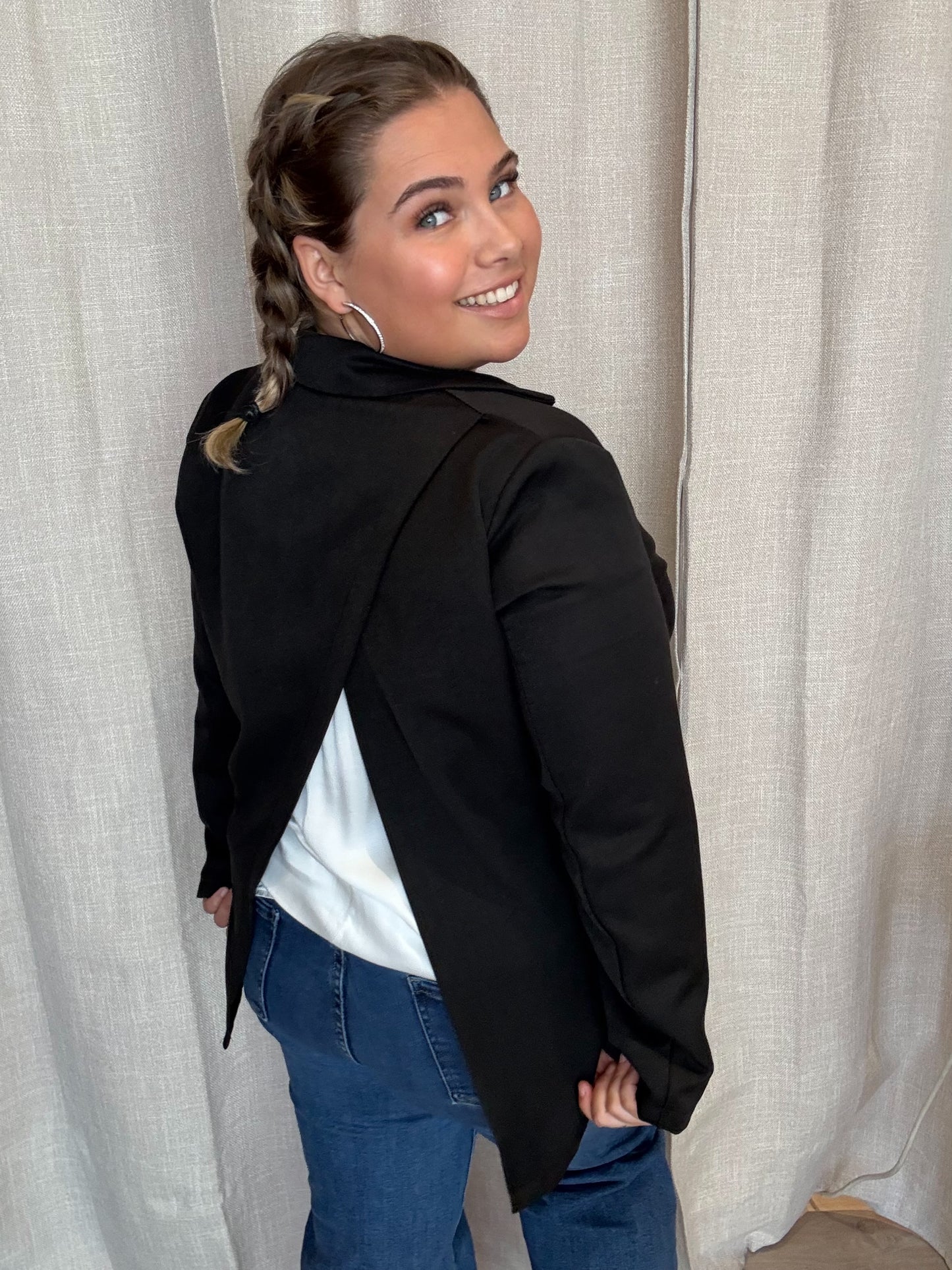Veste asymétrique