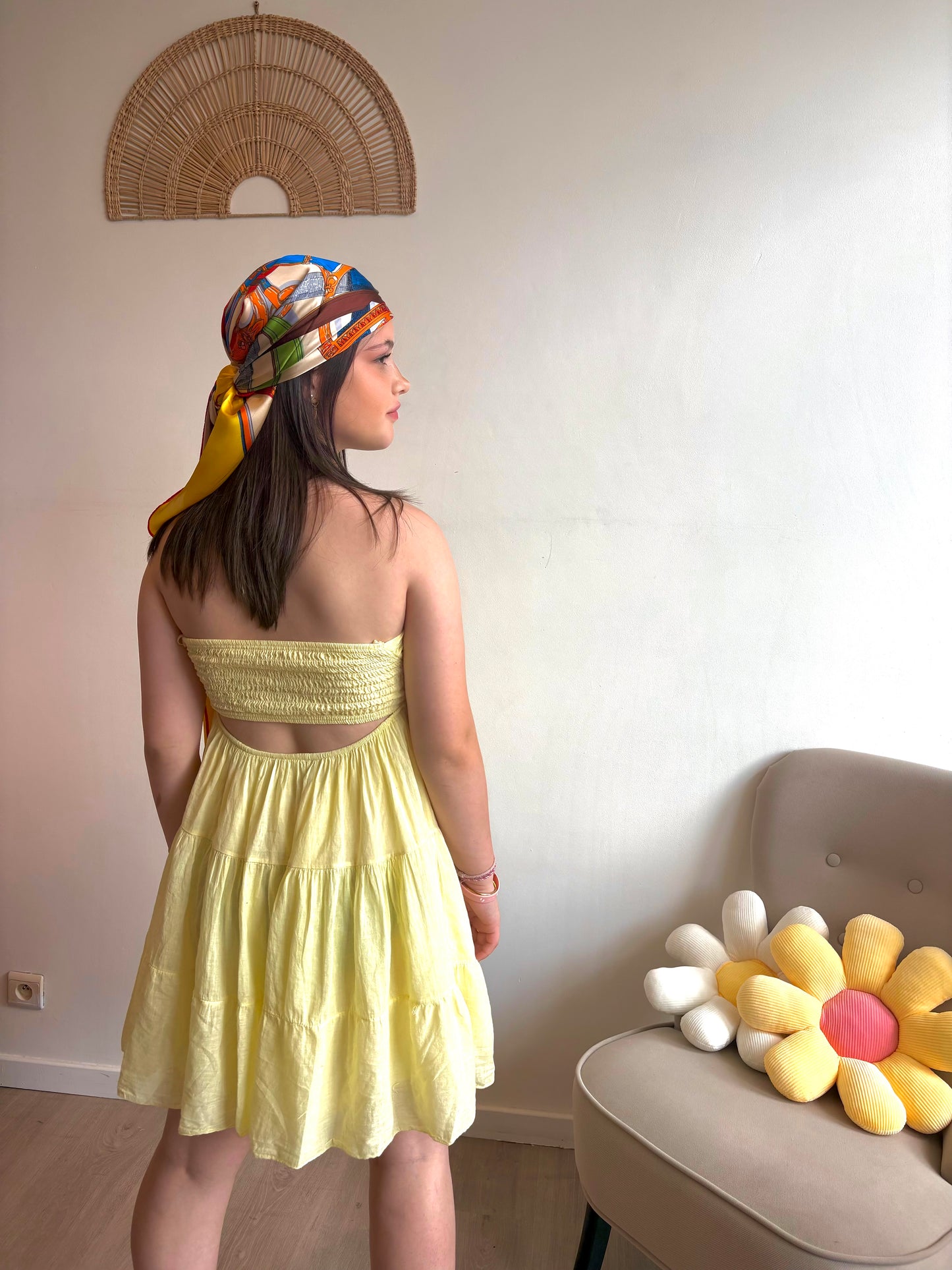 Robe jaune