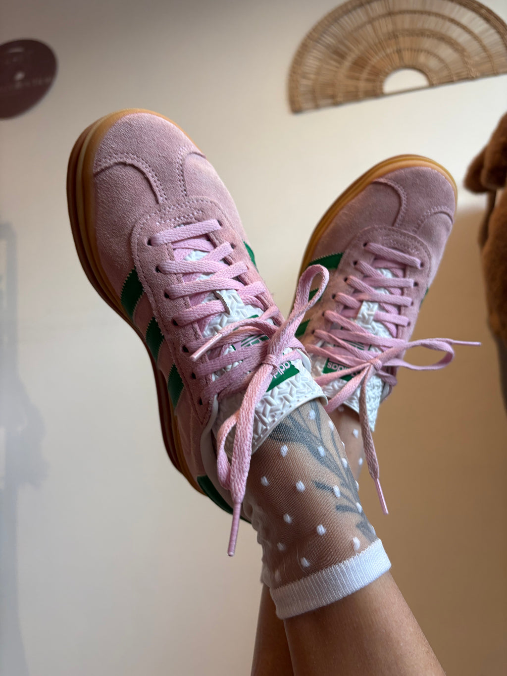 Chaussette transparente