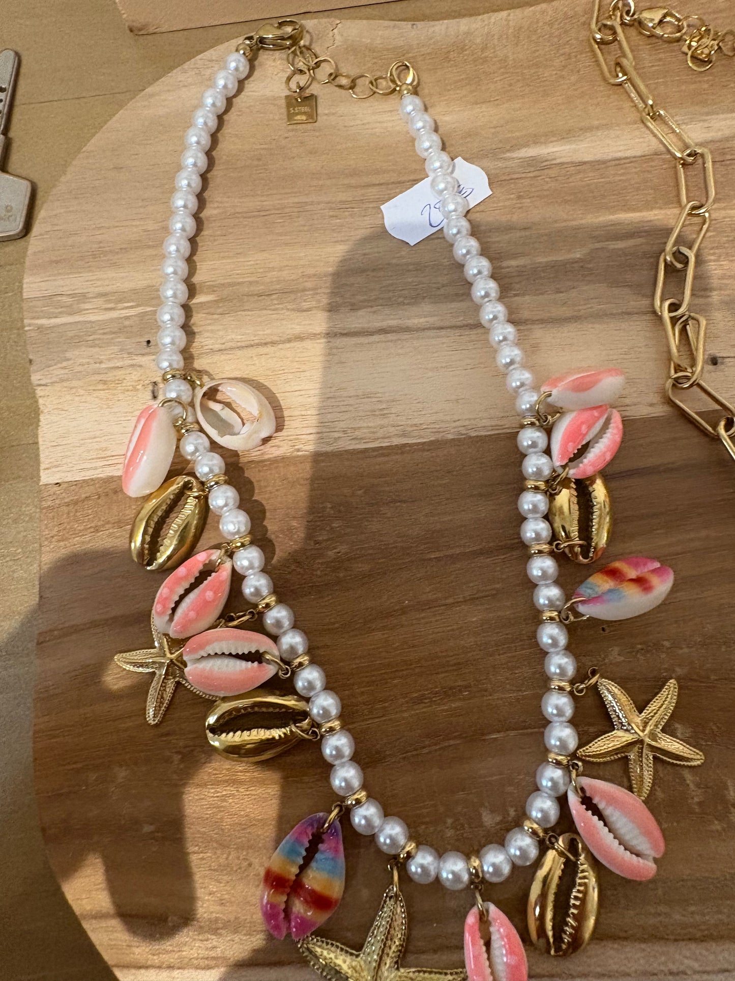 Collier coquillages