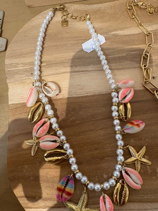 Collier coquillages