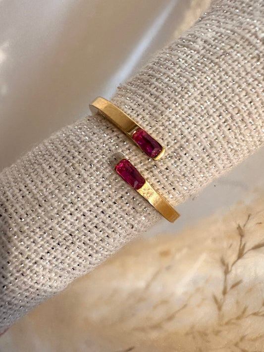 Bague éclat Rubis