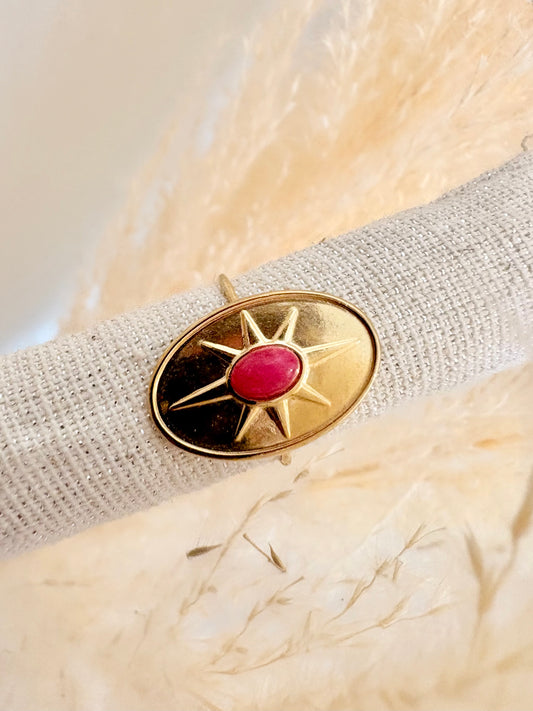 Bague étoile du soleil
