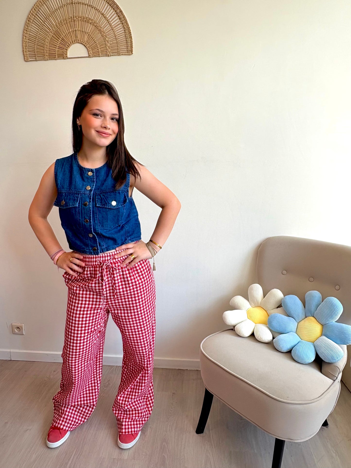 Pantalon Vichy