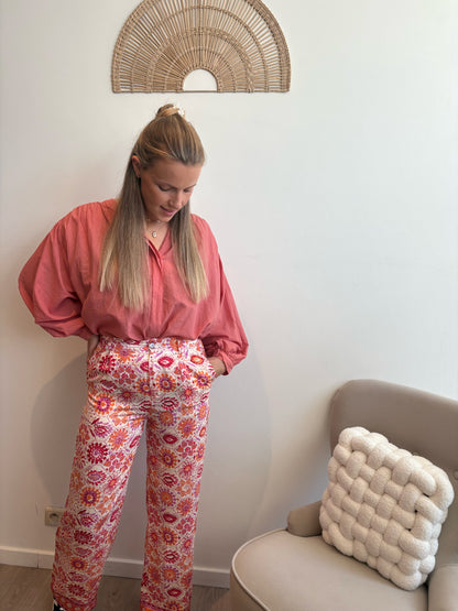 Pantalon motif