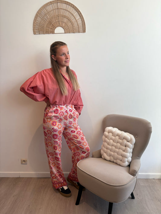 Pantalon motif