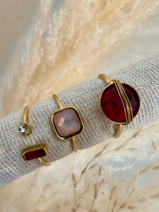 Bague pierre