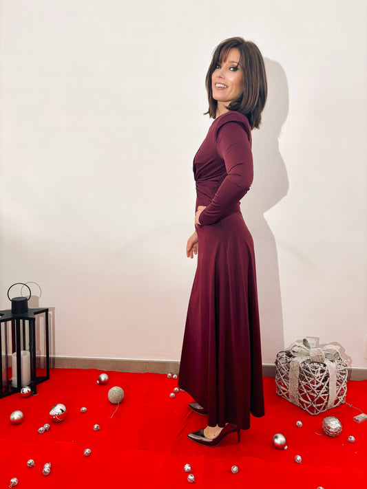Robe bordeaux