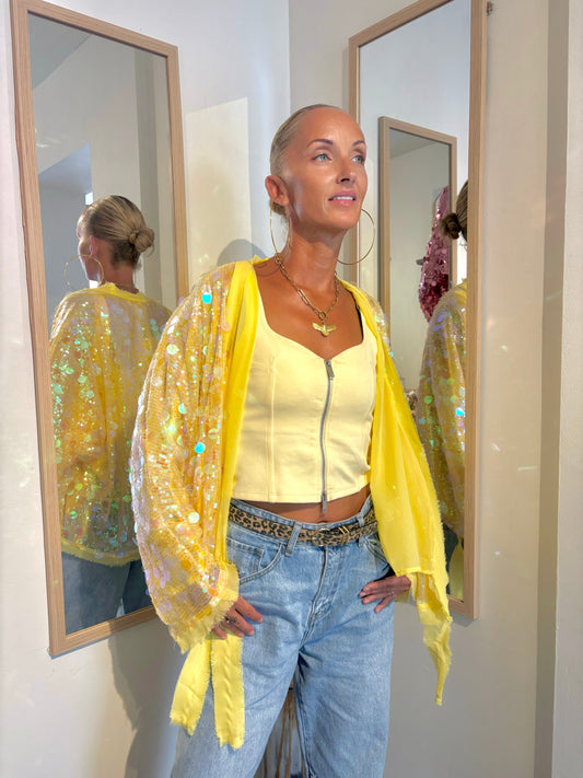 Veste à sequins