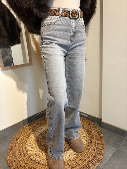 Jeans gris clou