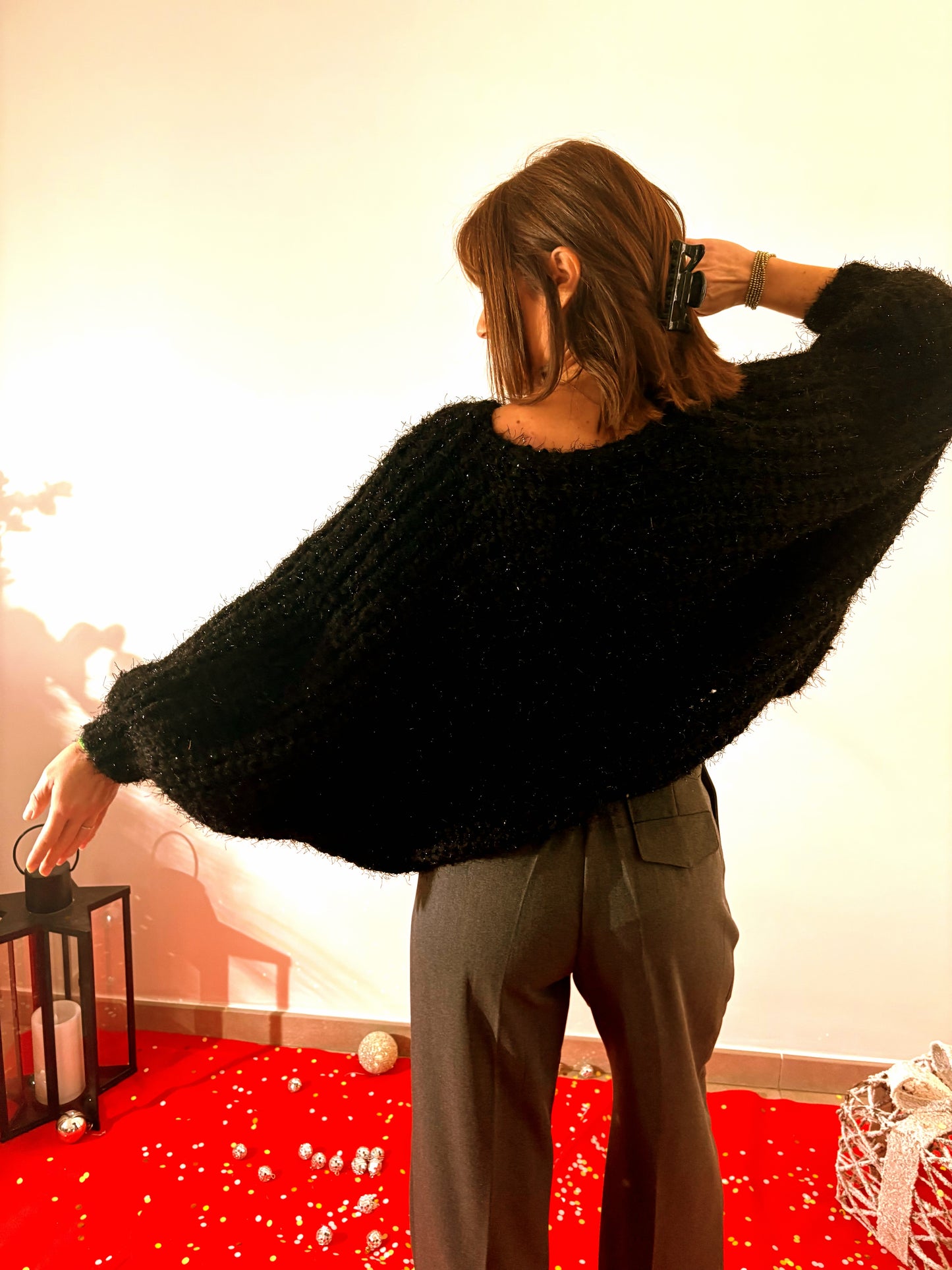 Pull paillettes