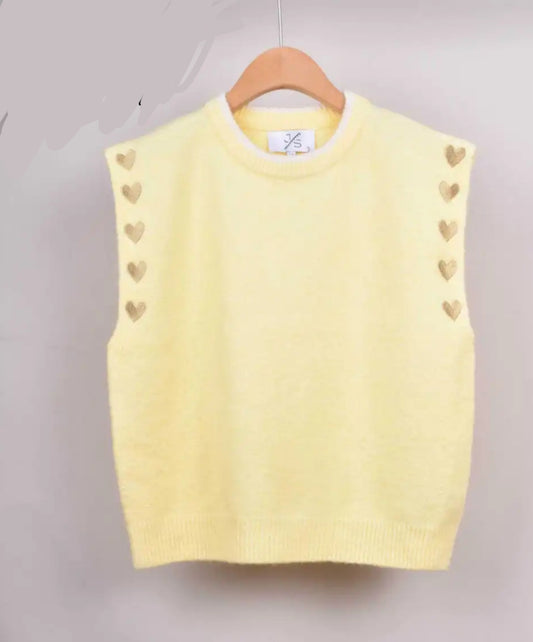 Pull jaune