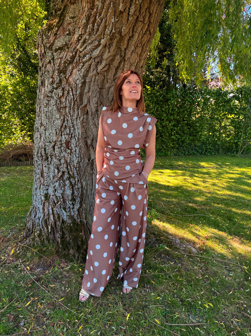 ensemble à pois