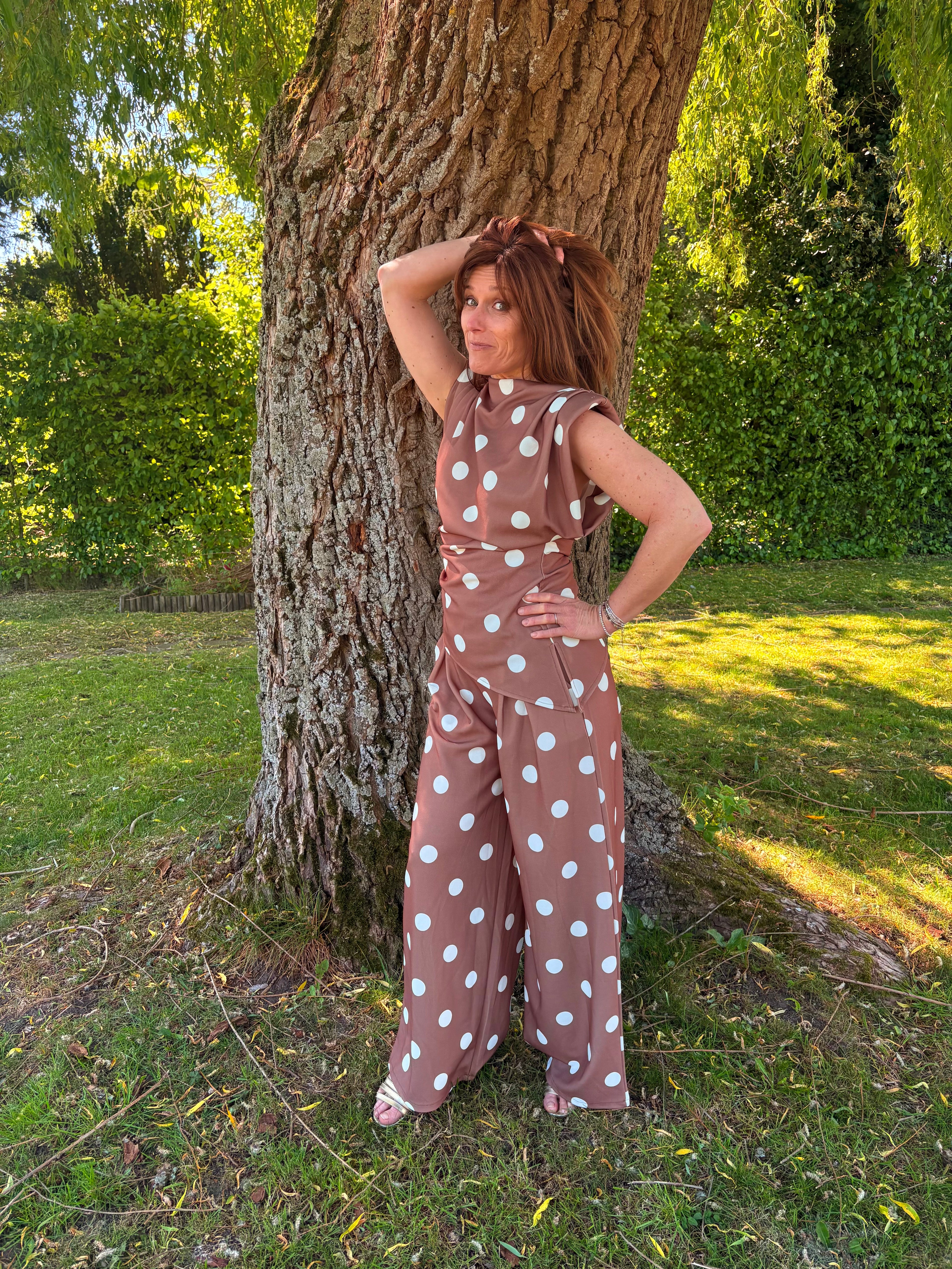 ensemble à pois