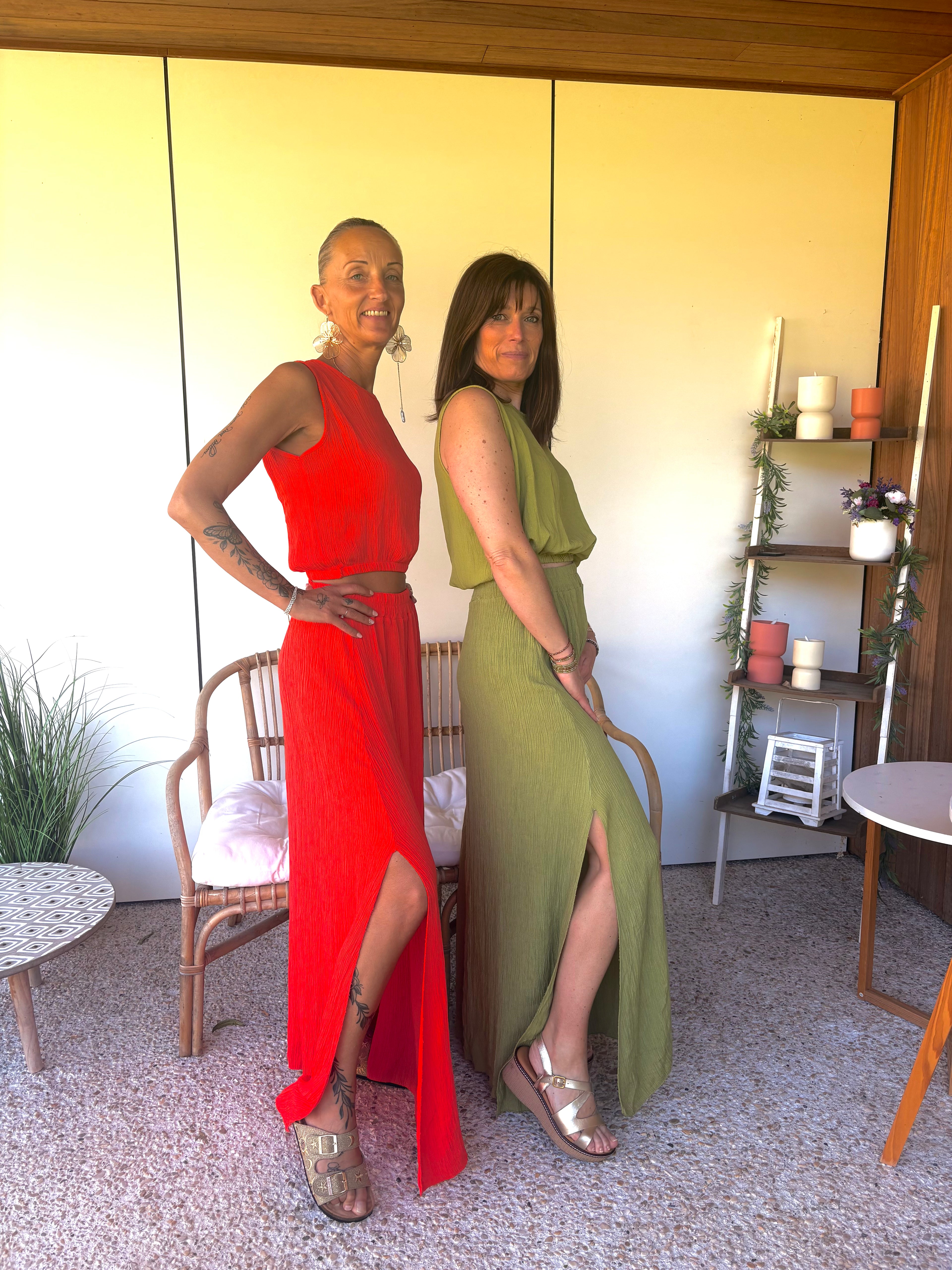 ensemble coloré