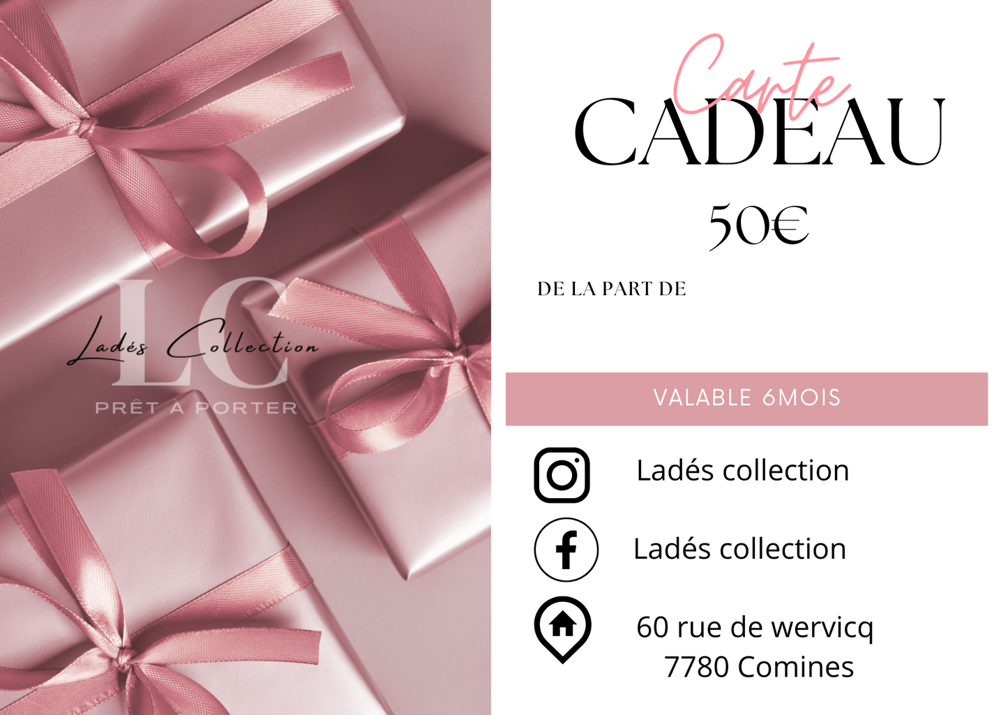 Carte cadeau